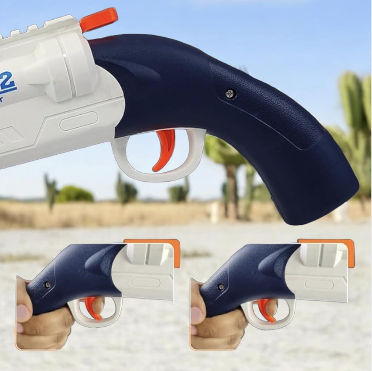 Double-Barreled Shotgun Toy Gun for Kids - Includes 10 Foam Bullets, Realistic Shot Gun Blaster Gun Toy with Safe Soft Ammo, Fun Role-Play Action for Children Ages 3 and Up