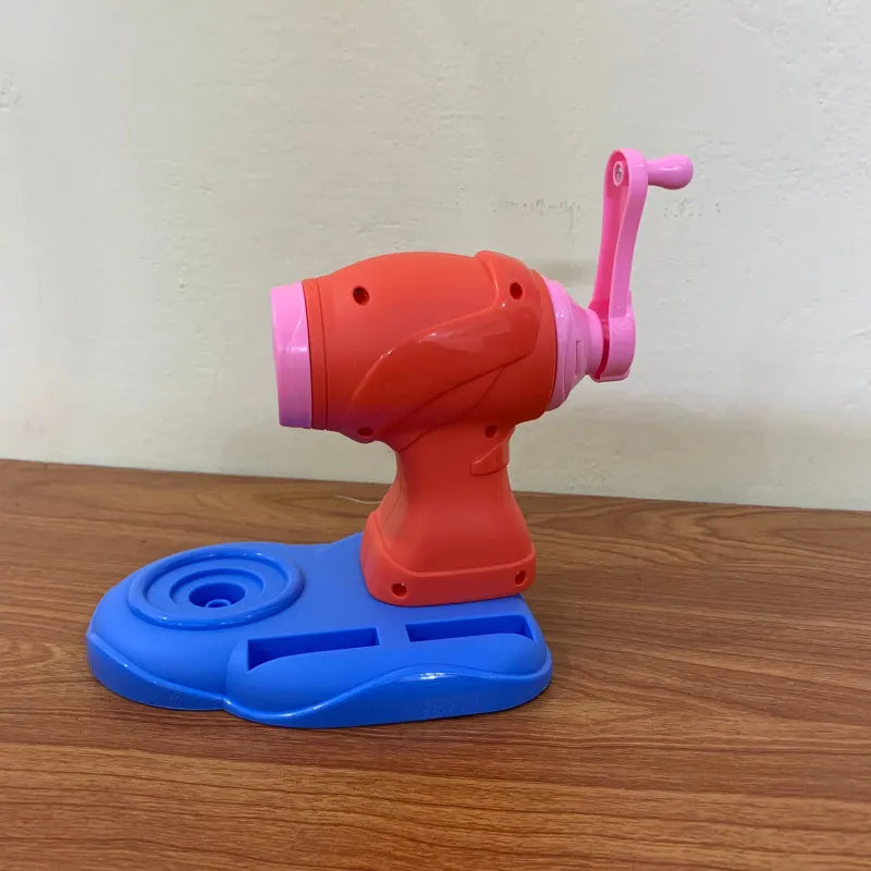 Set Play Dough Color Clay Noodles Maker Machine Set