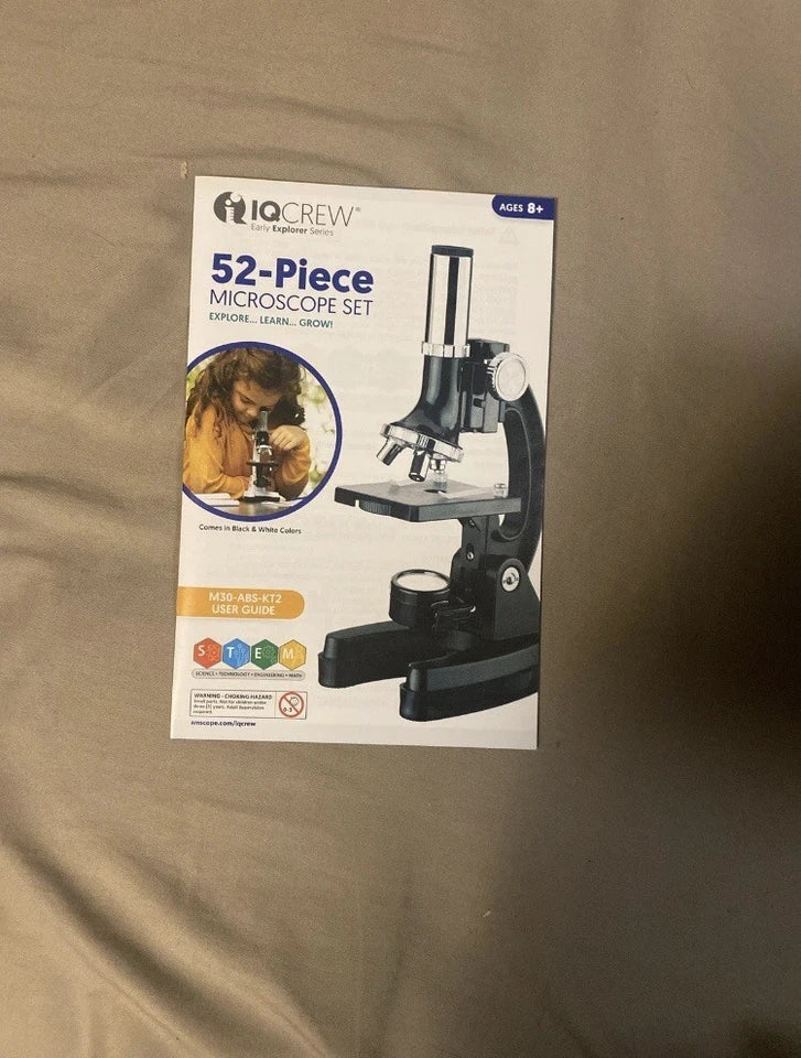 Einstein 28-Piece Microscope Set Mag 100x 400x 900x with Shrimp Hatchery