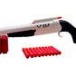 Double-Barreled Shotgun Toy Gun for Kids - Includes 10 Foam Bullets, Realistic Shot Gun Blaster Gun Toy with Safe Soft Ammo, Fun Role-Play Action for Children Ages 3 and Up