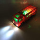 Hobnot®Children's Toy Bus fire Truck Model Sound Light Simulation car fire Alarm Train.
