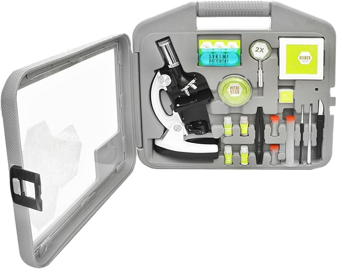 Byomic 100/400/900x Microscope Set for Beginners