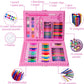 42 PCS | 68 PCS | 86 PCS Coloring Kit for Kids Multifunctional Art Set Drawing Kit with Pencils, Crayons, Markers And Paints - Best Coloring and Painting Set for Children - Perfect Gift for Boys and Girls