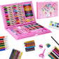 42 PCS | 68 PCS | 86 PCS Coloring Kit for Kids Multifunctional Art Set Drawing Kit with Pencils, Crayons, Markers And Paints - Best Coloring and Painting Set for Children - Perfect Gift for Boys and Girls