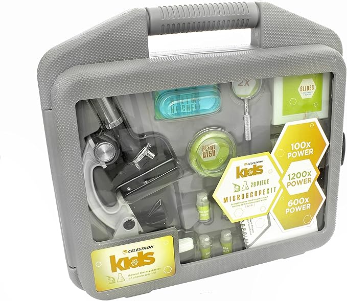 🔬 Einstein 900x Microscope Set for Kids