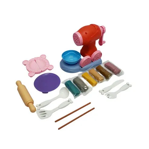 Set Play Dough Color Clay Noodles Maker Machine Set