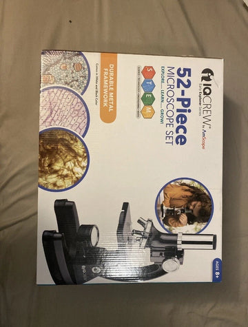 Einstein 28-Piece Microscope Set Mag 100x 400x 900x with Shrimp Hatchery