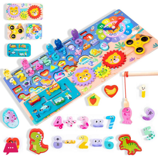 Multifunctional Logarithm Board Game | 8 Parts Kids Learning Toy